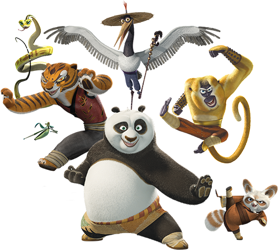 Kung Fu Panda PNG Pic Background