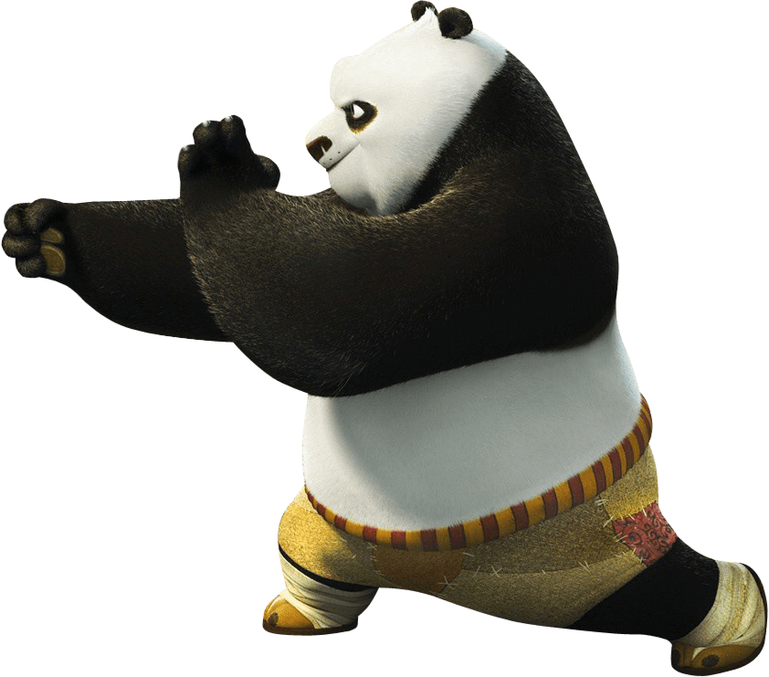 Kung Fu Panda Transparent Background