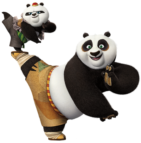 Kung Fu Panda Transparent PNG