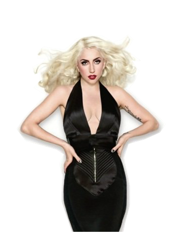 Lady Gaga PNG Background