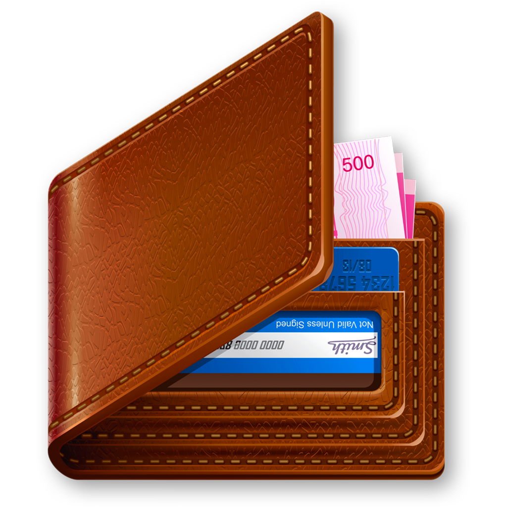 Leather Wallet PNG Photo Image