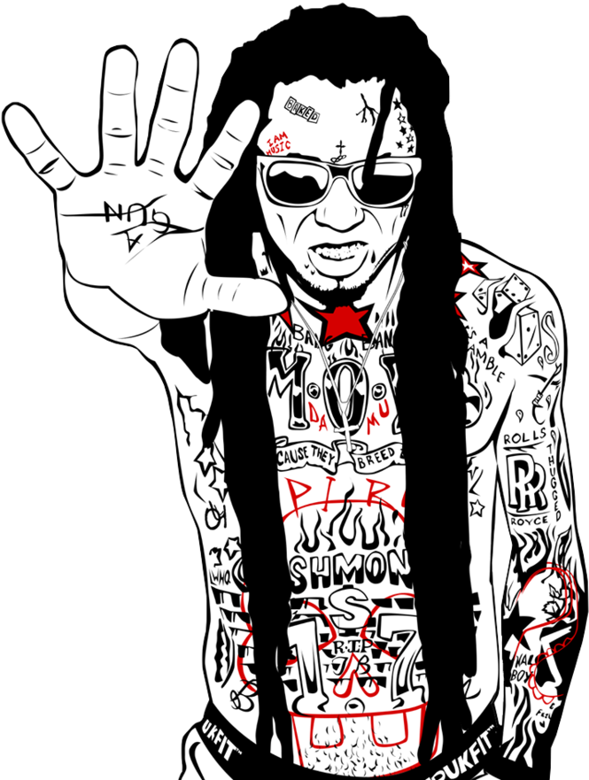 Lil Wayne PNG Background