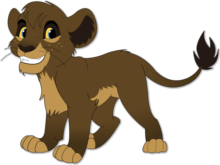 Lion Cub Free PNG