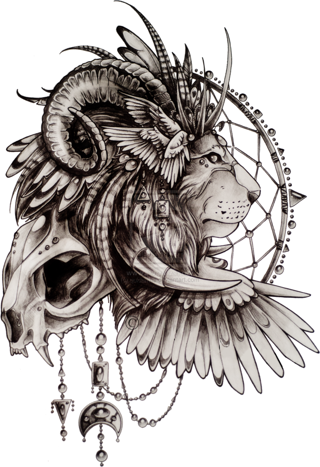 Lion Tattoo Download Free PNG