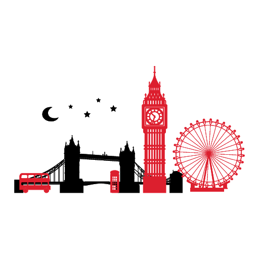 London Clock Tower Background PNG