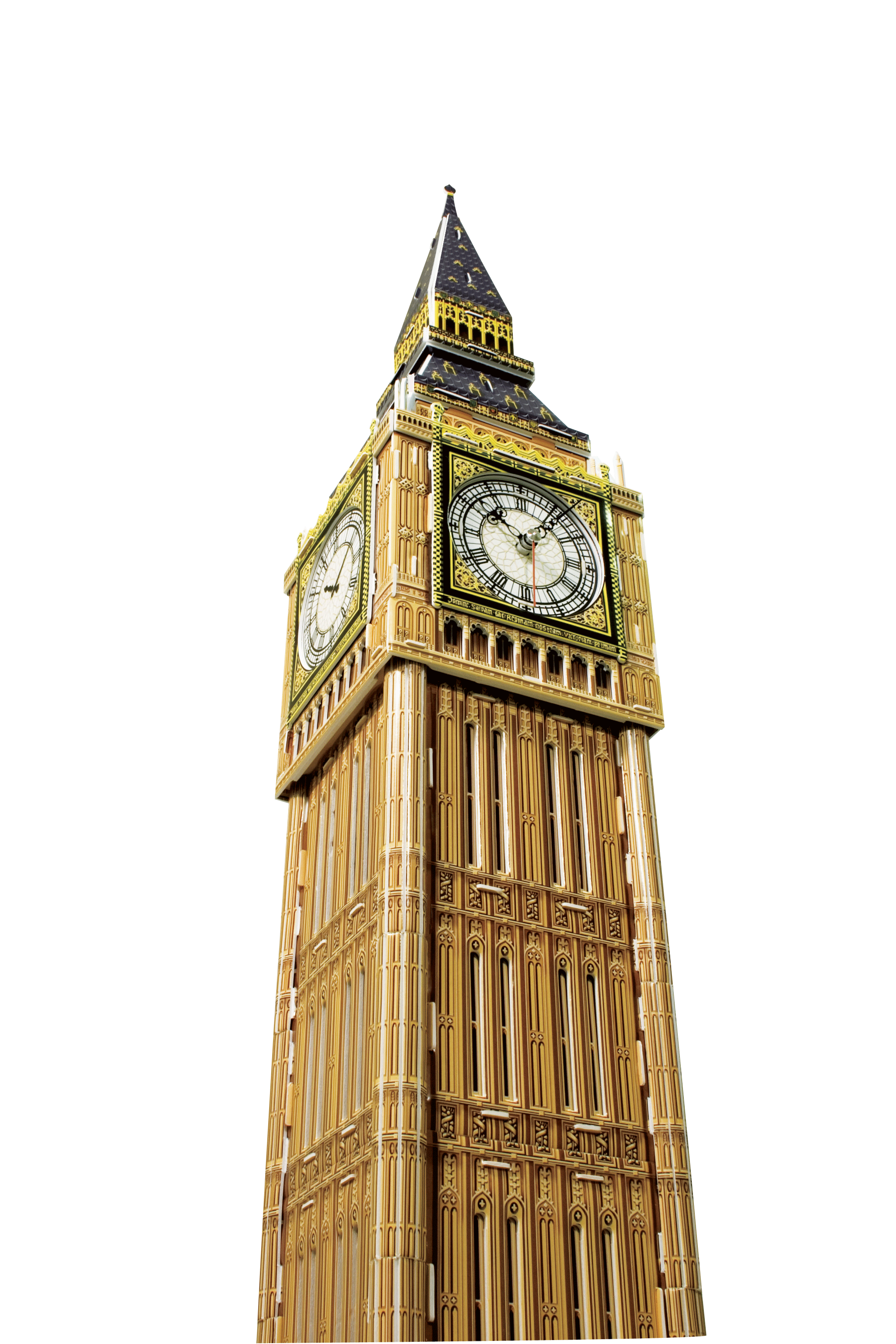 London Clock Tower Transparent File