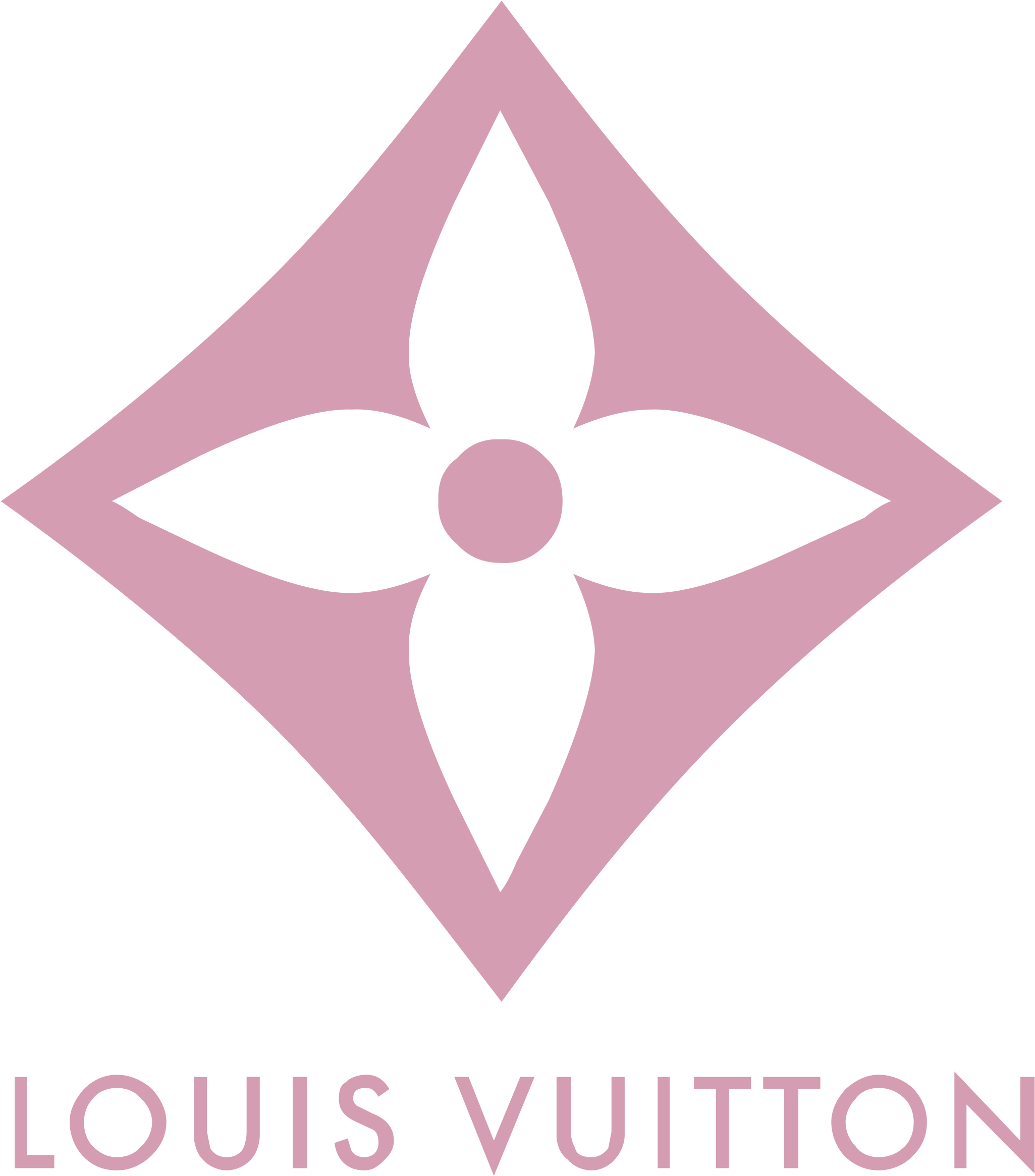 Louis Vuitton Logo Background PNG Image