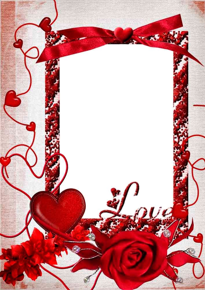 Love Frame PNG Pic Background