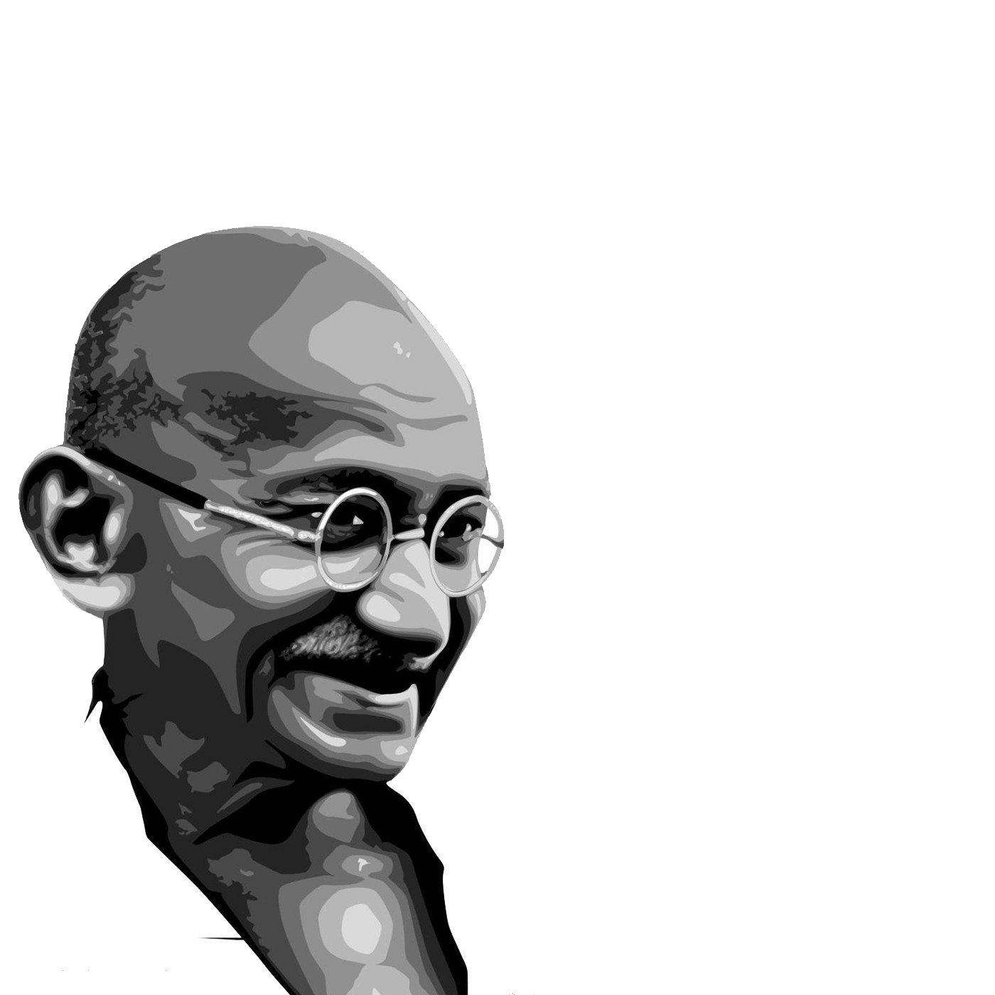 Mahatma Gandhi No Background