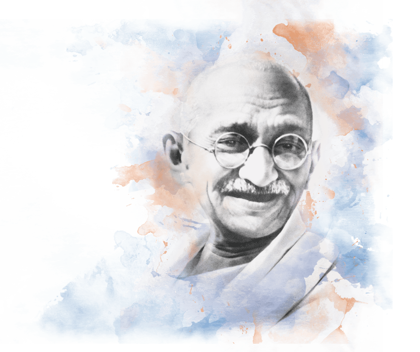 Mahatma Gandhi PNG Clipart Background