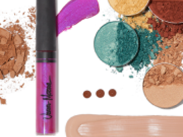 Makeup Kit Products Background PNG Image
