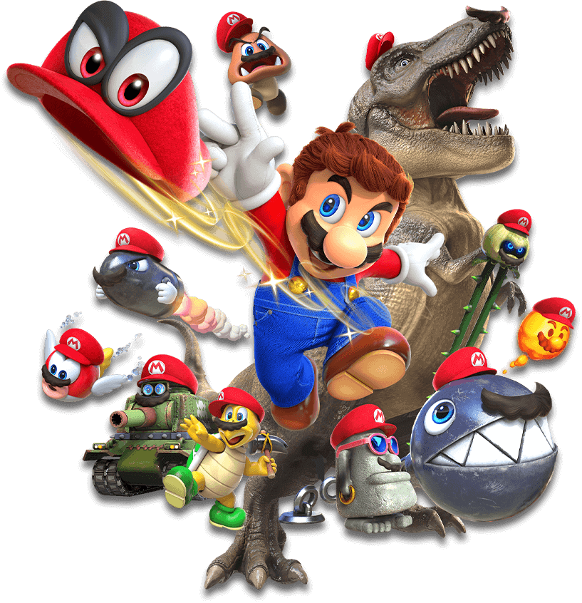 Mario Odyssey PNG Images HD