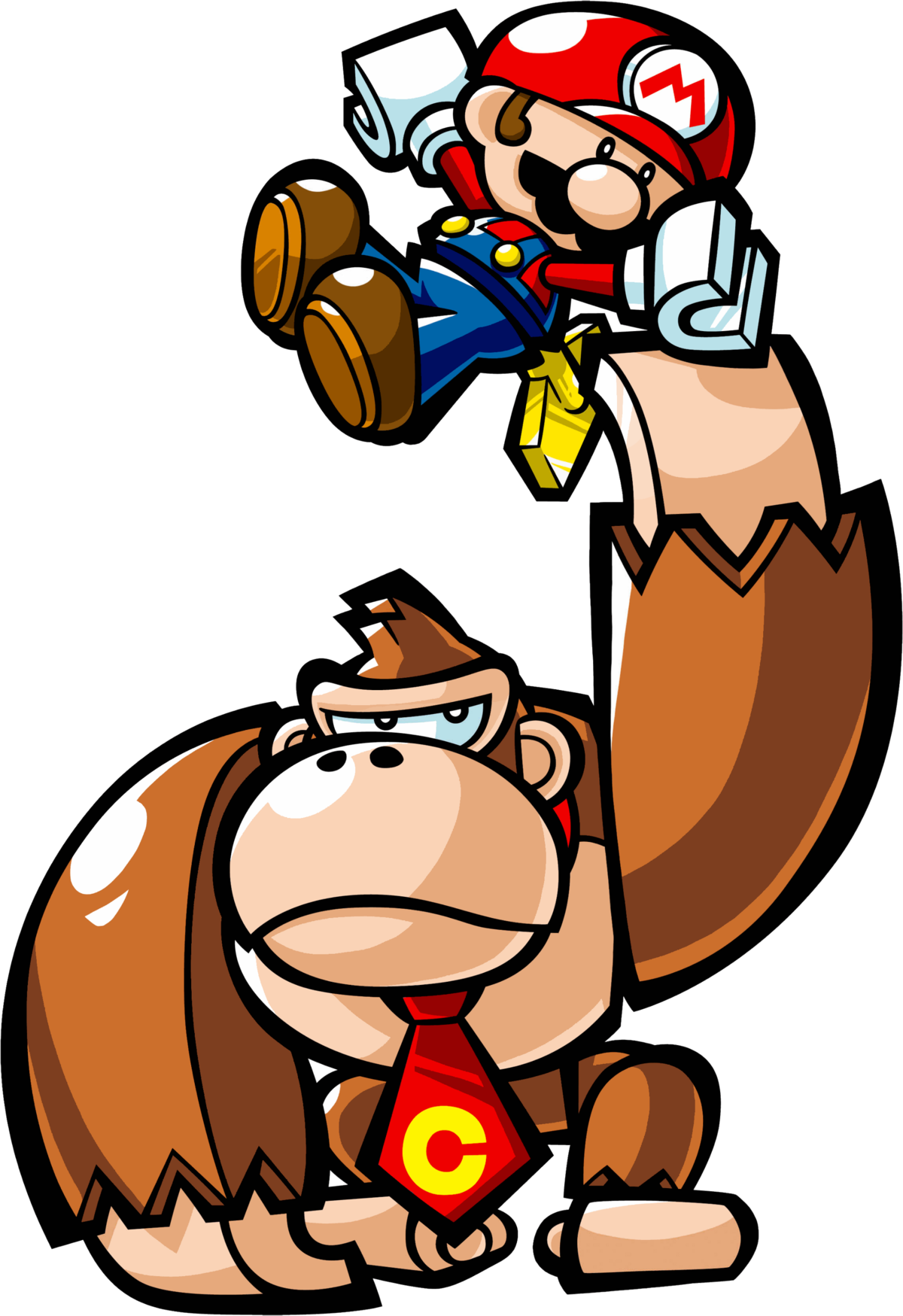Mario Vs Donkey Kong Transparent File