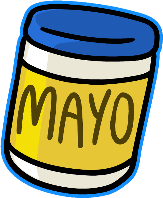 Mayonnaise Transparent File