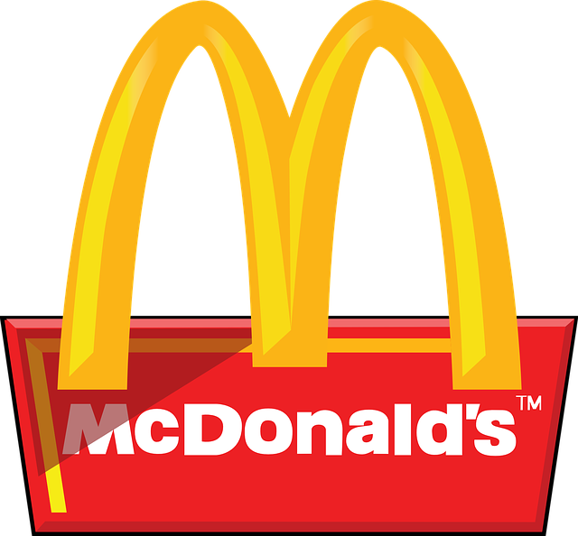 McDonald’s Logo Background PNG Image