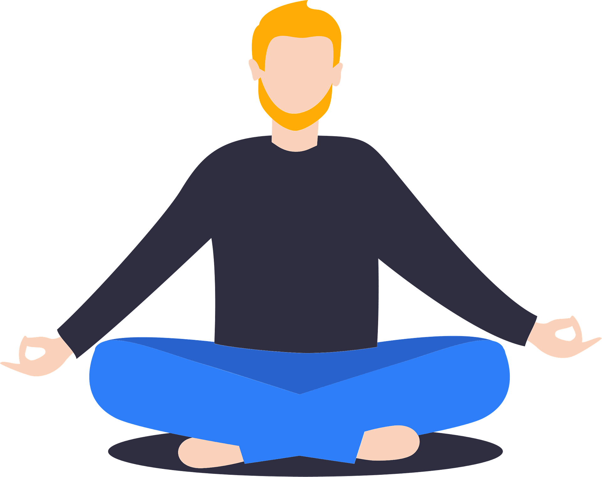 Meditation No Background | PNG Play