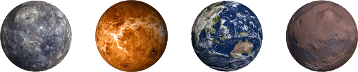 Mercury Planet Background PNG