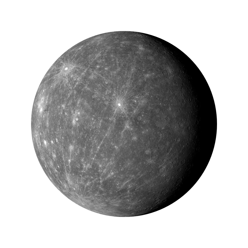 Mercury Planet PNG Background