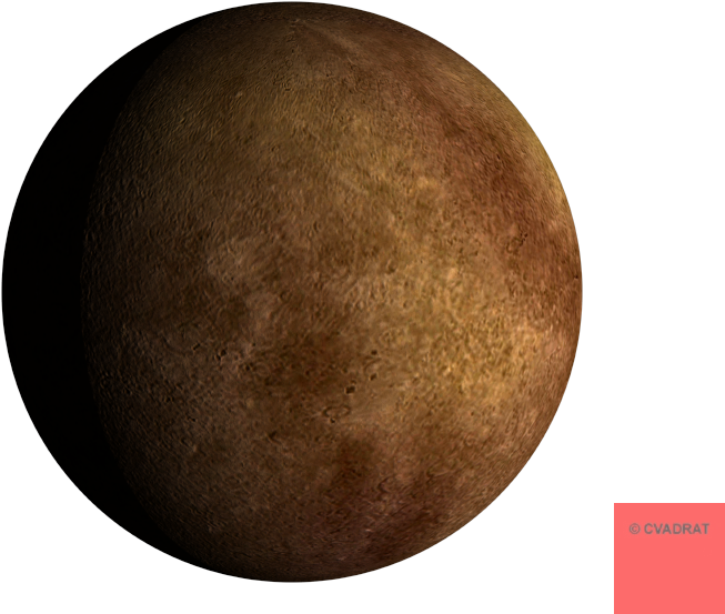 Mercury Planet Transparent File