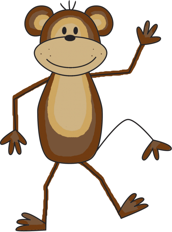 Monkey Background PNG Image
