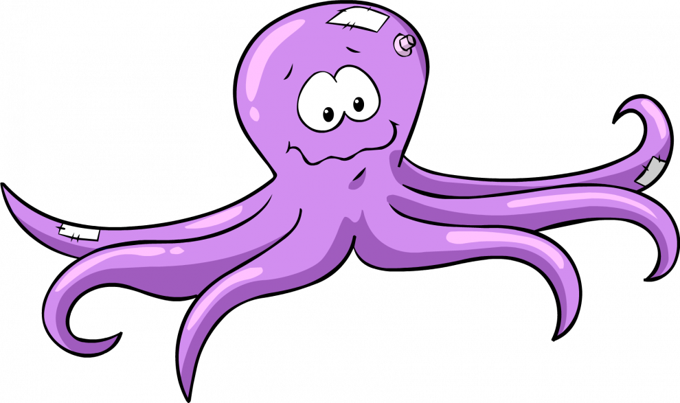 Octopus PNG Clipart Background