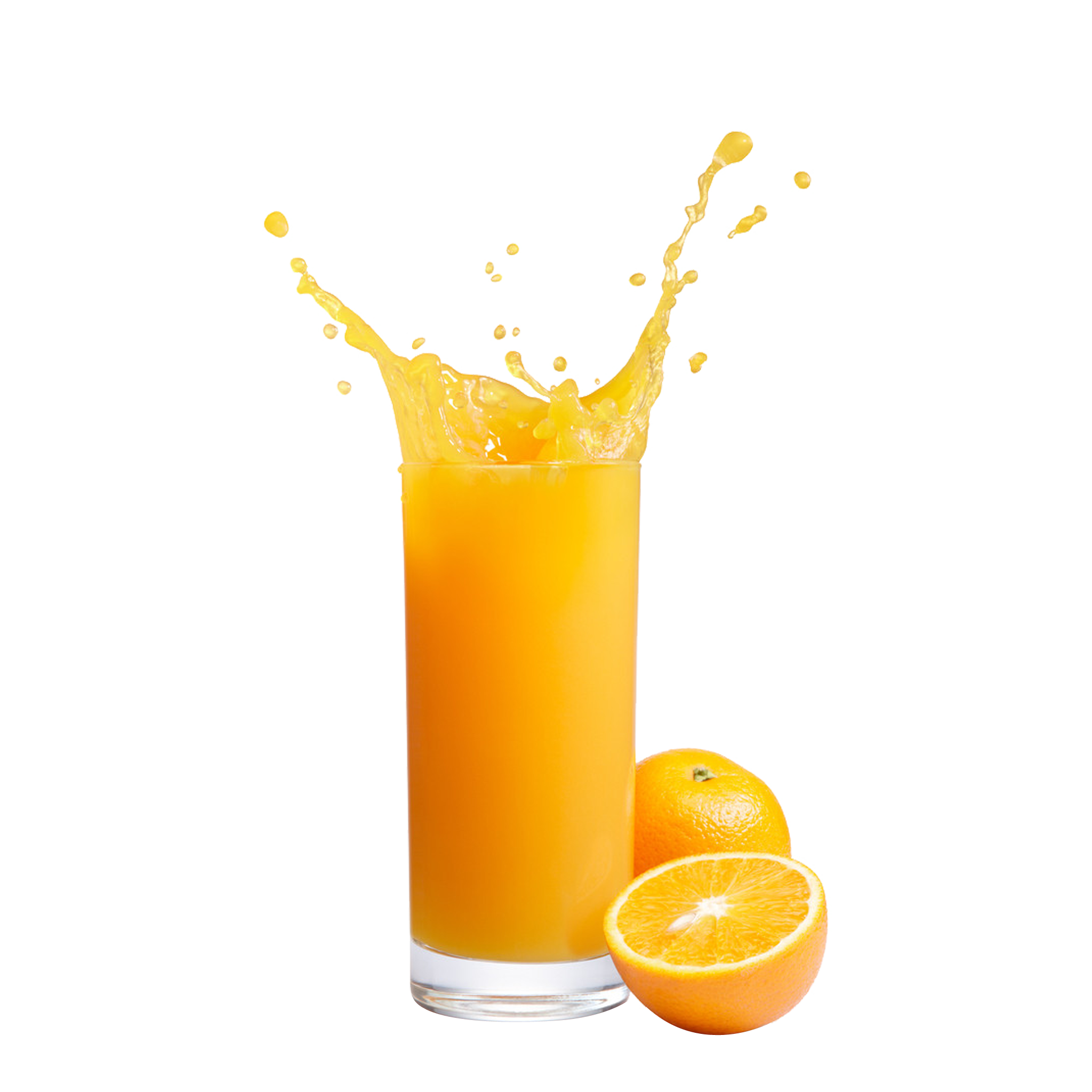 Orange Juice No Background