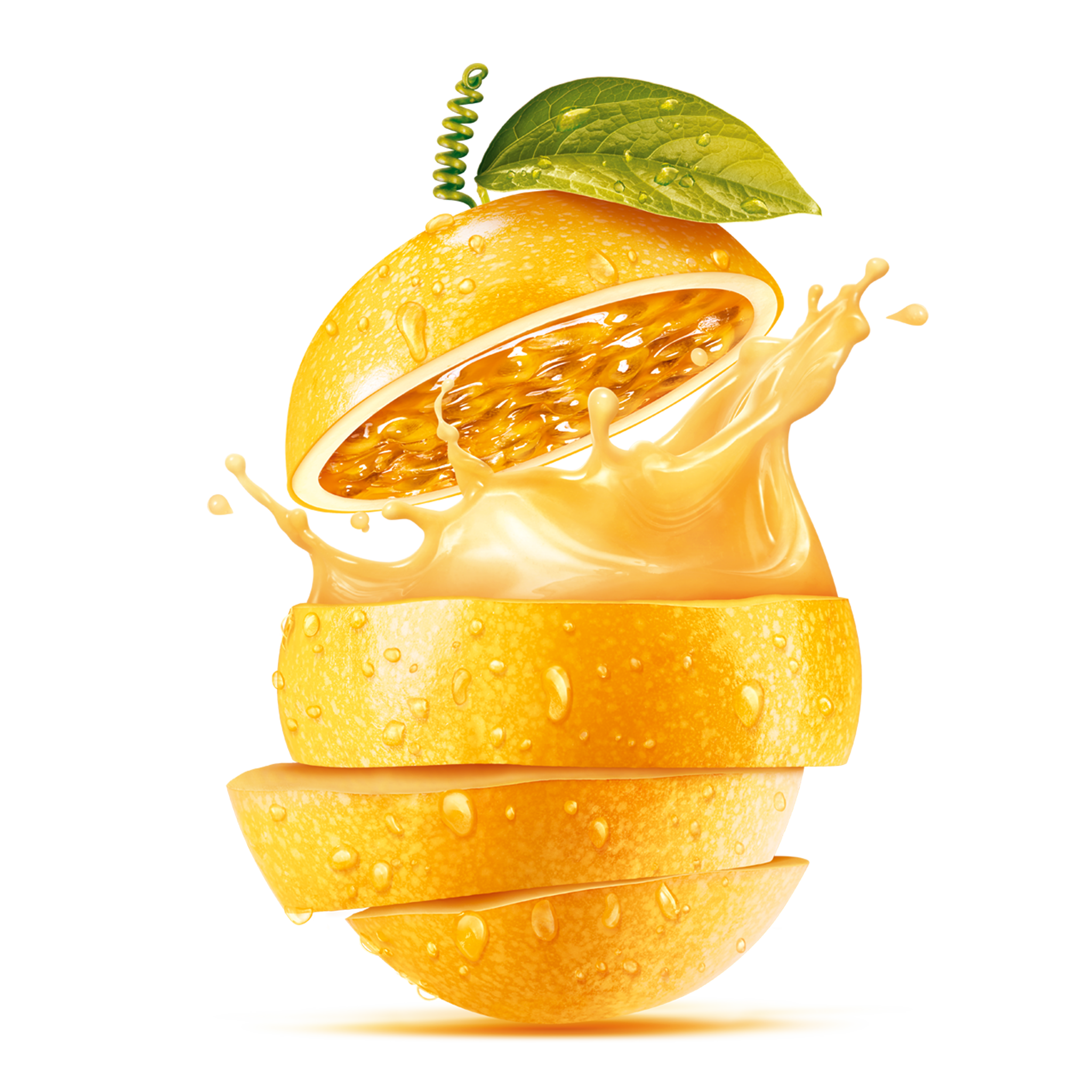 Orange Juice PNG Background