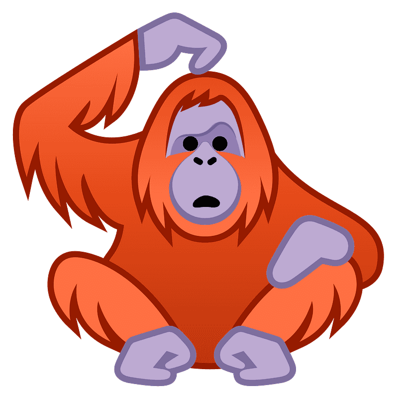 Orangutan No Background
