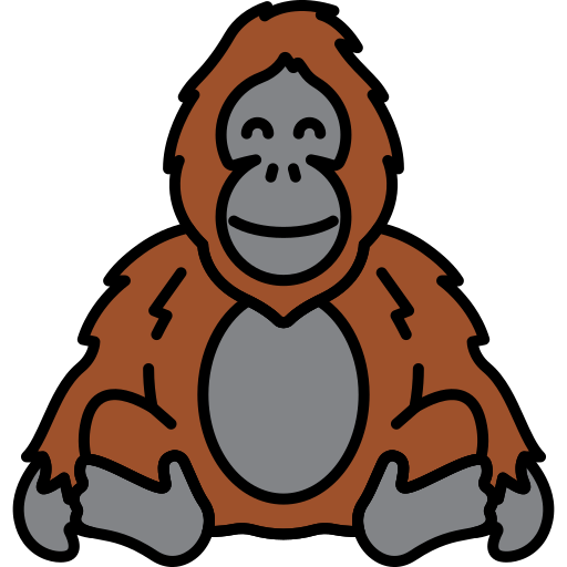 Orangutan PNG Clipart Background