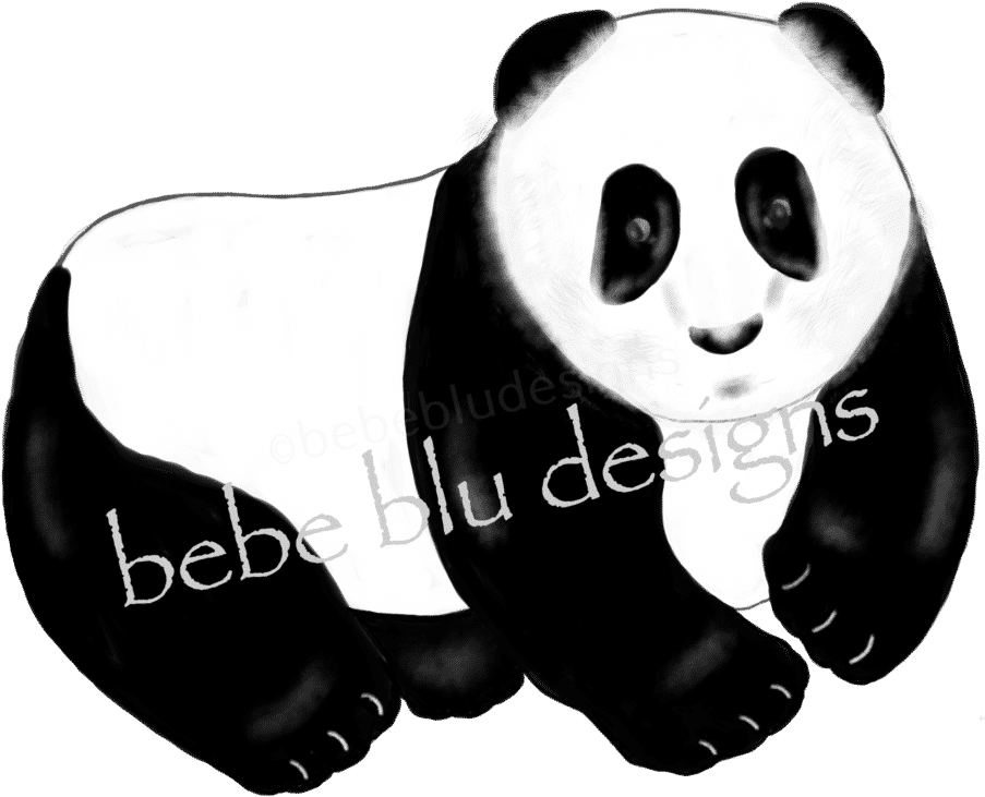 Panda Bear Transparent Background