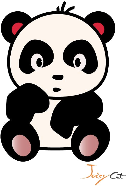 Panda Bear Transparent Image
