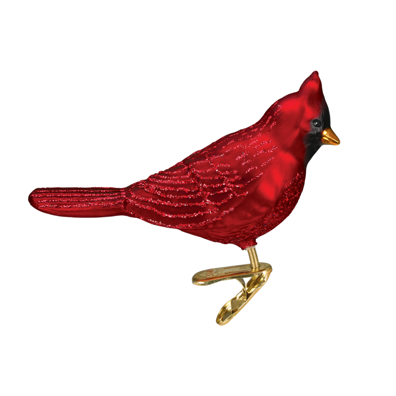 Pied Northern Cardinal PNG Clipart Background