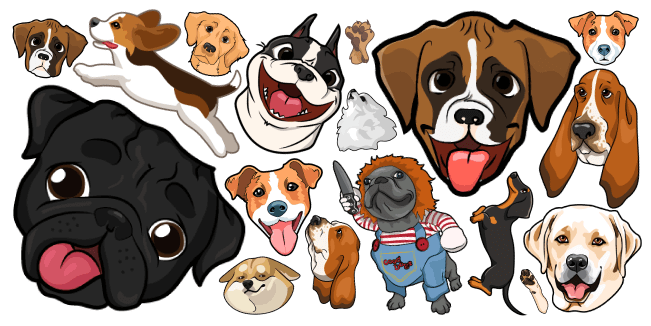 Puppies Background PNG