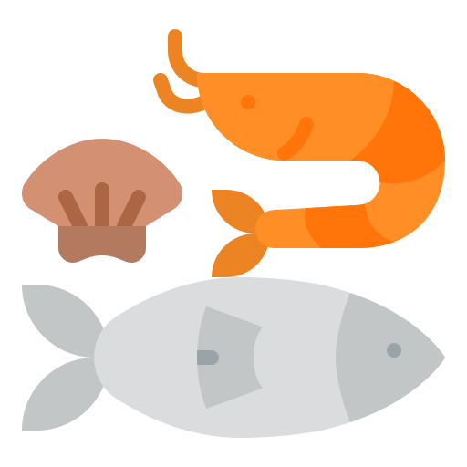 Seafood Background PNG Image