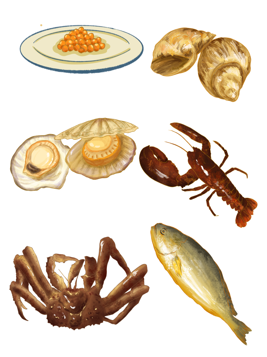 Seafood Free PNG