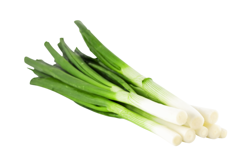 Spring Onions Background PNG Image