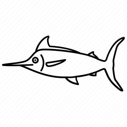 Sword Fish Transparent Background