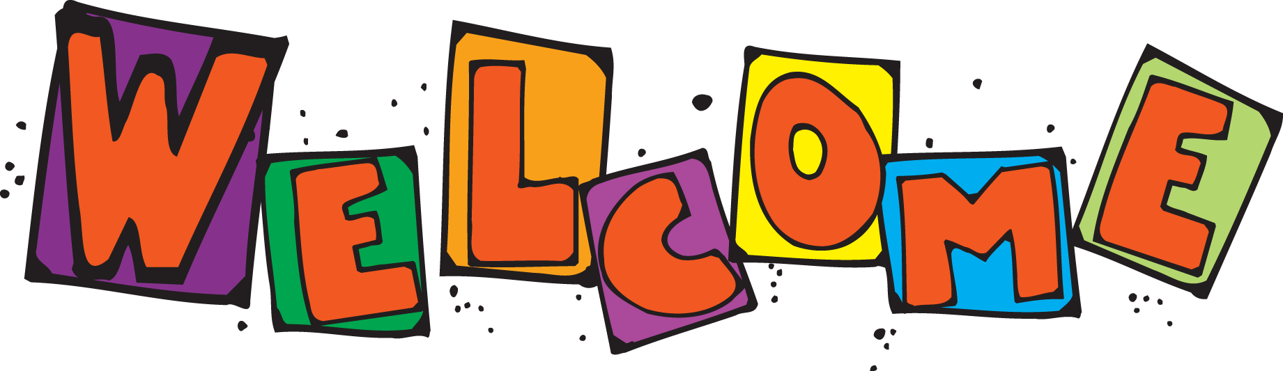 Welcome Word PNG HD Quality