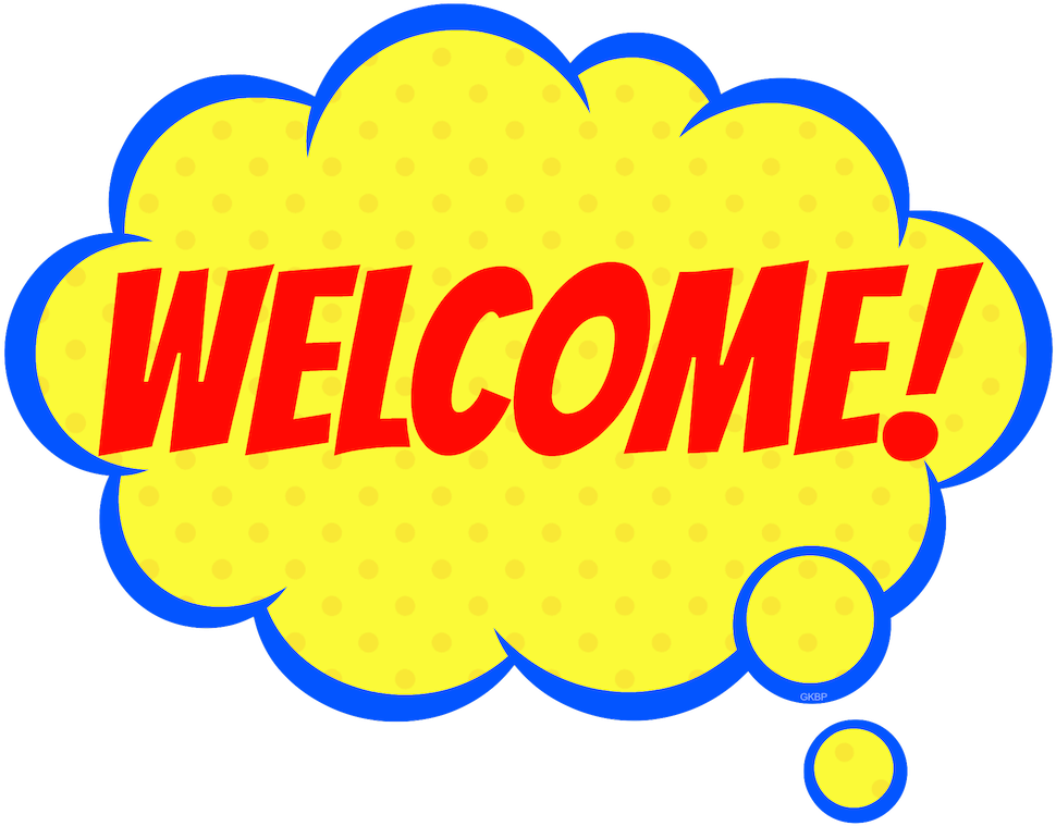 Welcome Word Text PNG HD Quality