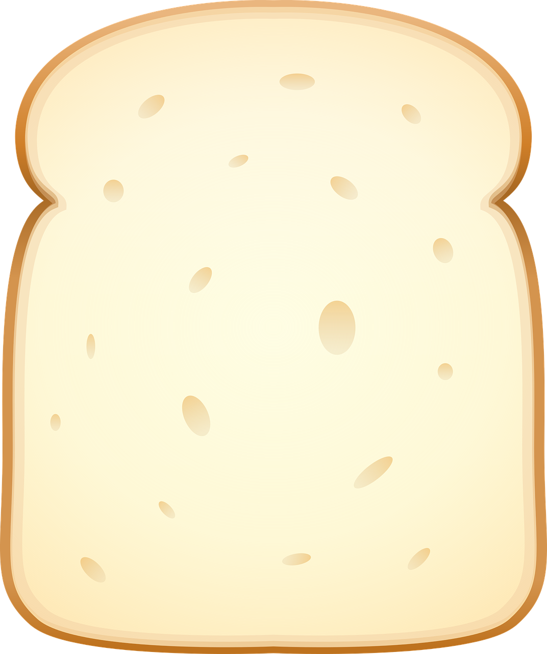 White Bread PNG Photo Image